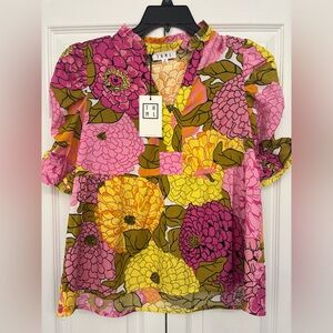 NWT Women’s Floral Blouse